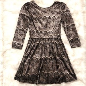 3/4 sleeve dress